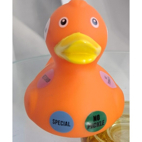 Mini Whataburger Duck Jeep Rubber Duckie Ducky 2" Set of 2 Limited Edition - Picture 5 of 9